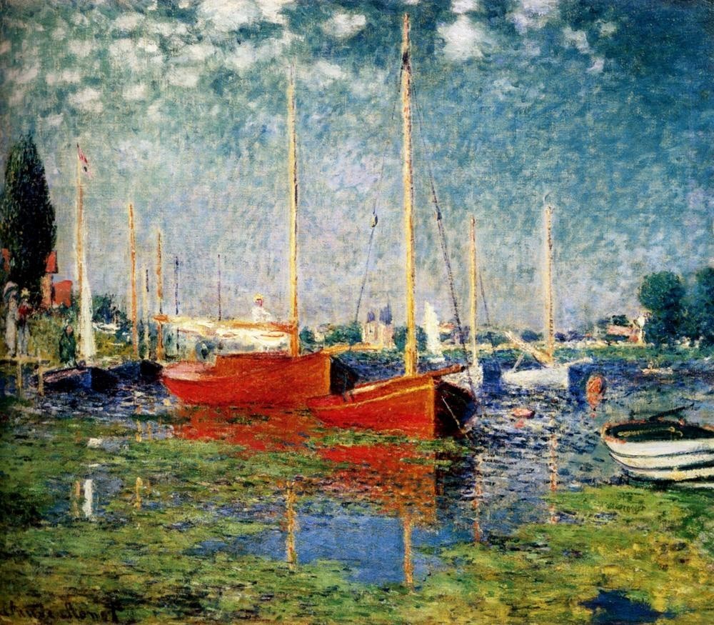 Claude Monet The Red Boats